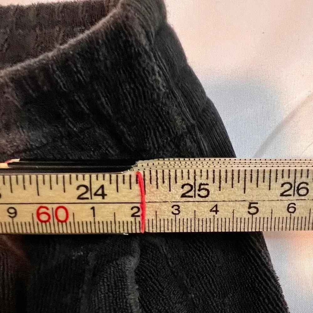 Polo Ralph Lauren XL Velour Track Pants‎ Mens Black Pony Logo Joggers Sweatpants